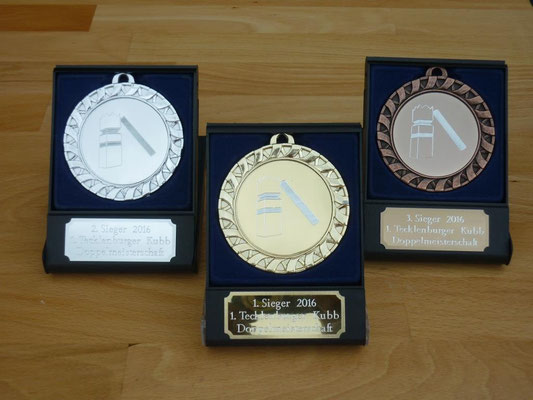 Doppelmeisterschaft Medallien 2016