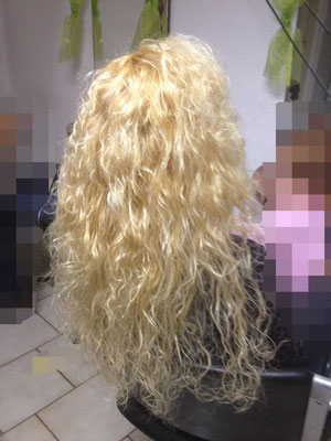 Tressen  Haarverlängerung mit hochwertigem blondem Echthaar - Cabello Company Frankfurt