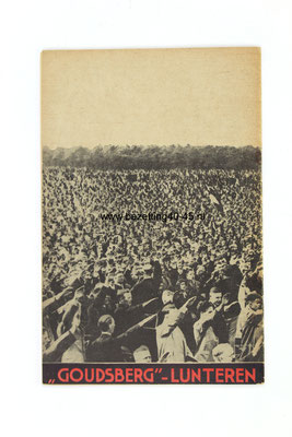 NSB programma brochure "2de Haagespraak" gehouden tweede pinksterdag 17 mei 1937 .
