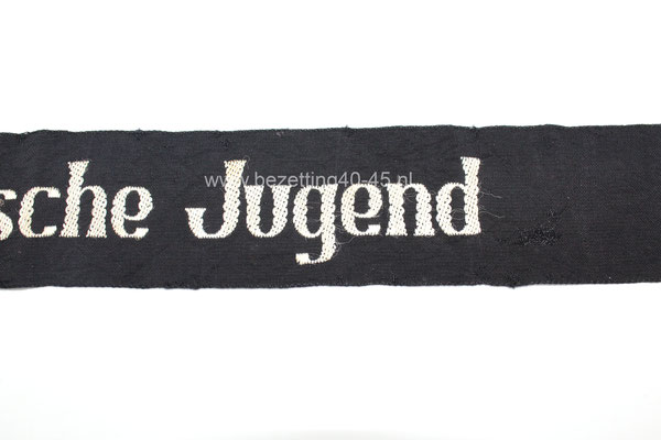 Mouwband " Germanische Jugend" (hitlerjugend Nederland) Jeugdstorm-Hitlerjugend-HJ-Reichsschule-Valkenburg