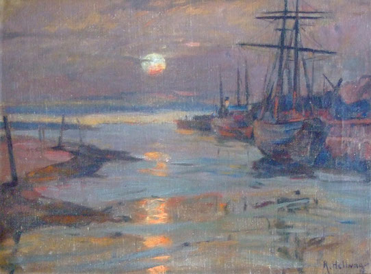 Rudolf Hellwag  'Evening, Hayle'