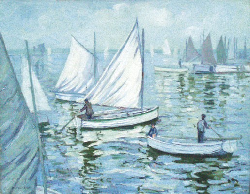 Marcella Smith  'White sails on a blue day' (SWA 1923)