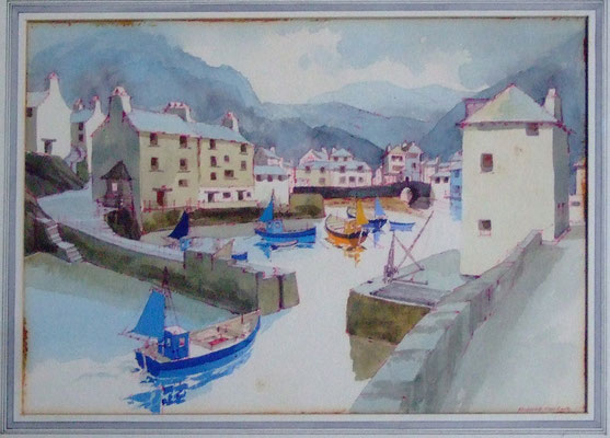 Frederick Cook  'Entering Harbour, Polperro'