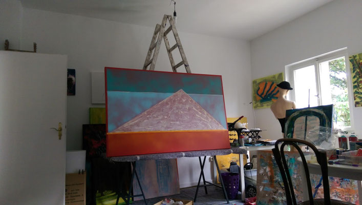 Atelier ALIV im Seitenflügel Kunsthaus Mülheim Stadtmitte