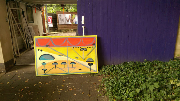 ALIV: Hommage an HK im Außenatelier Delle 54-56