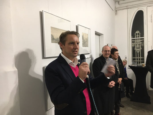 Marten Breckling vom Lions Club Mülheim "KUNSTSACK 2019"
