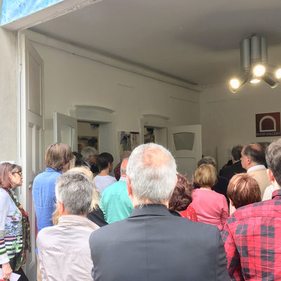 Andrang in der Ruhrstraße 3