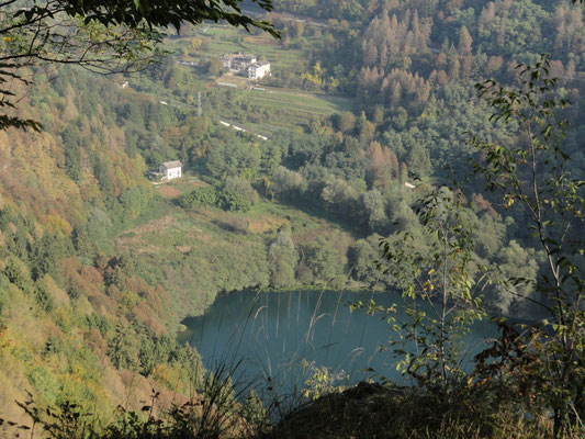 Levico-See vom Belvedere aus