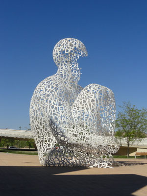 Zaragoza - Expo - El alma del Ebro de Jaume Plensa