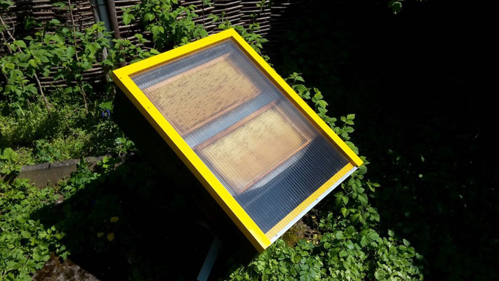 Sonnenwachsschmelzer.