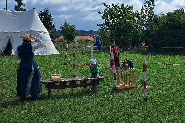 Unsere Kinderarena ist ebenfalls mit dabei. /Foto: Adrian