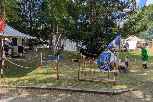 In unserer Kinderarena können die Kinder (und auch Erwachsenen) ihre Fertigkeiten trainieren! /Foto: Stephan