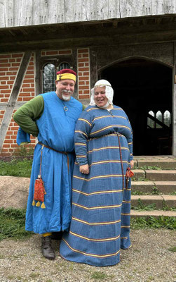 das fertige Kleid, Schneiderarbeiten K.Laabs , Foto L.Mann