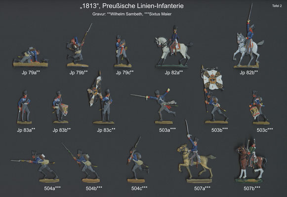 1813 - Preußen - Linieninfanterie - Tafel 2