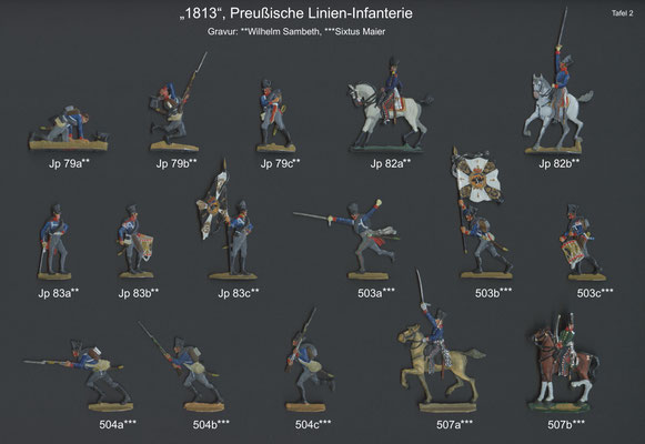 1813 - Preußen - Linieninfanterie - Tafel 2
