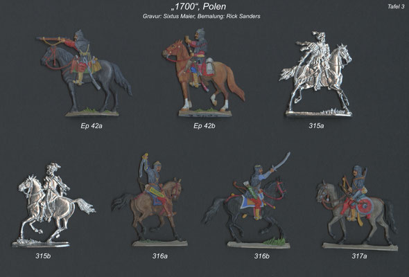 1700 - Polen - Reiterei - Tafel 3
