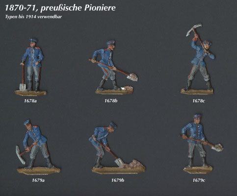 1870-71 - Preußen - Pioniere - Tafel 1