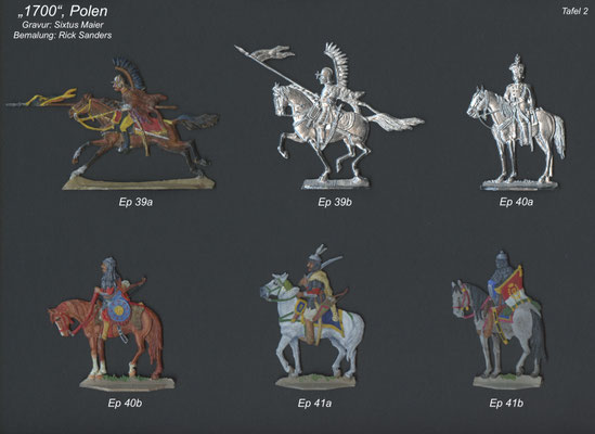 1700 - Polen - Reiterei - Tafel 2