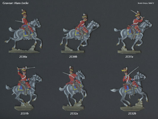 1813 - England - Schottendragoner Royal Scots Greys - Tafel 2 