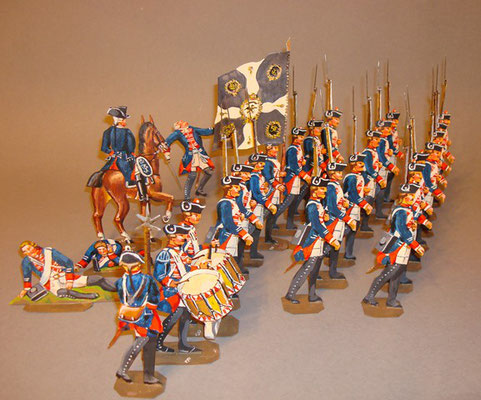 Schachtel 184 - Bild 2  - Preußen Musketiere Infanterie-Regiment Nr. 8