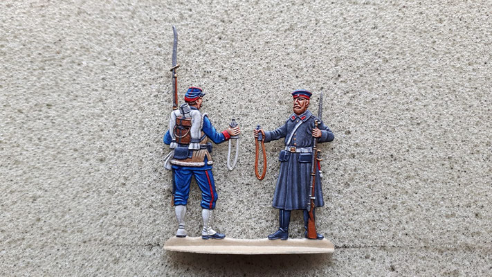 Waffenstillstand 1871 - Zeichnung: Mike Michaelis, Gravur: Wolfgang Friedrich, Bemalung: Uwe Sayk