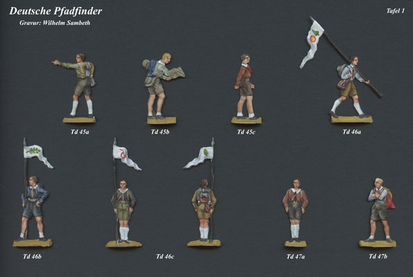 1925 - Deutsche Pfadfinder - Tafel 1 