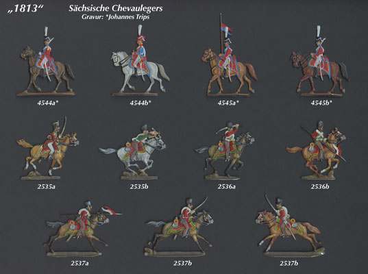 1813 - Sachsen - Chevaulegers - Tafel 1 