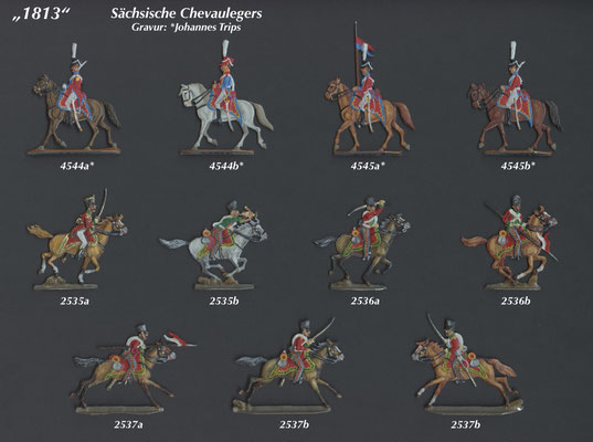 1813 - Sachsen - Chevaulegers - Tafel 1 