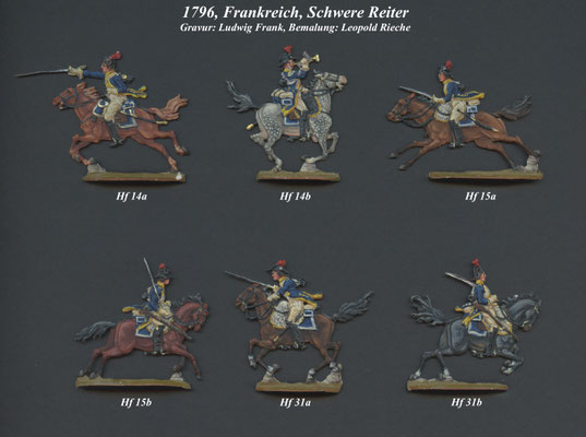 1796 - Frankreich - Schwere Reiter