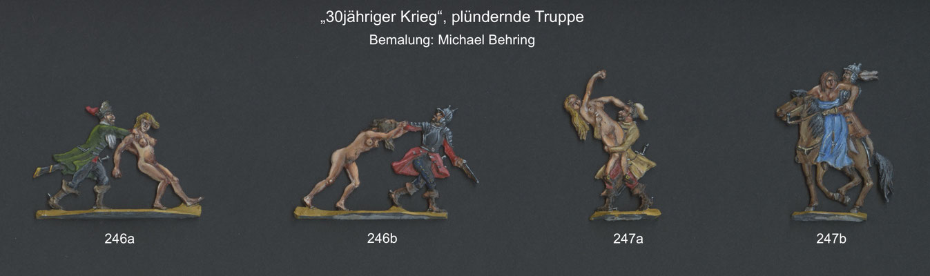 1618-1648 - plündernde Truppe - Tafel 1