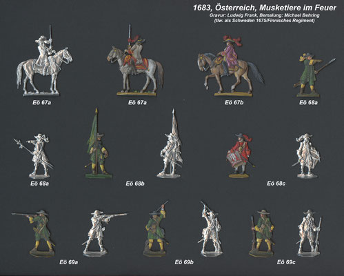 1683 - Österreich - Musketiere im Feuer