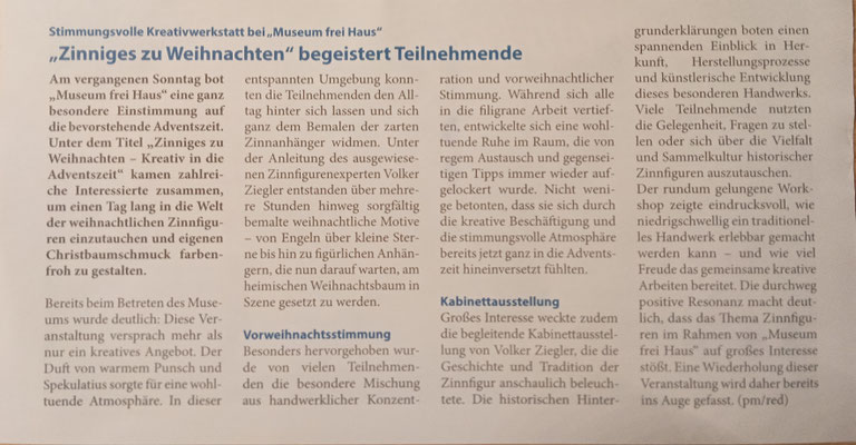 Schwetzinger Woche am 19.11.2025