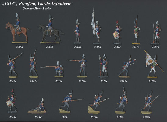 1813 - Preußen - Garde-Infanterie - Tafel 1 