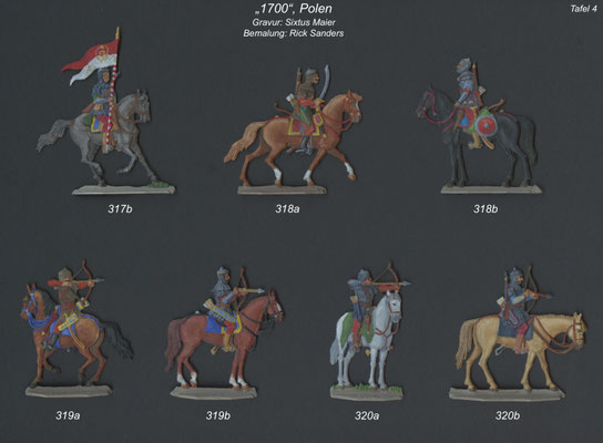 1700 - Polen - Reiterei - Tafel 4