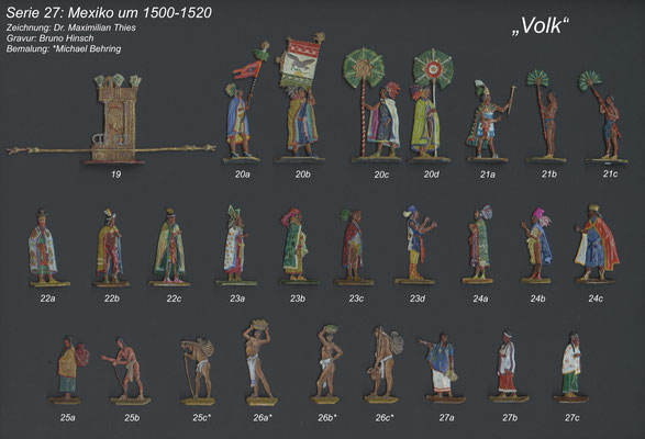 1500-1520 - Mexico - Volk - Tafel 1 - Hinsch 