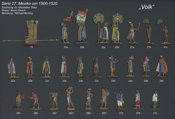 1500-1520 - Mexico - Volk - Tafel 1 - Hinsch 