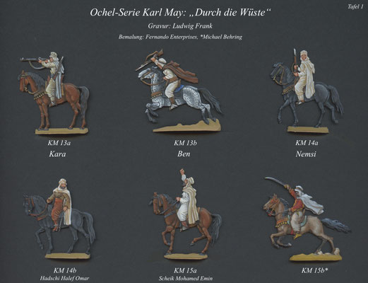 1881 - Karl May "Durch die Wüste" - Tafel 1