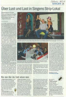 Artikel Südkurier Theater Pralka