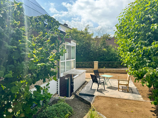 Fewo Butzbach Butzbachliebe Außensitzplatz Terrasse
