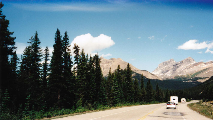 auf dem Weg zum Mosquito Creek Campground