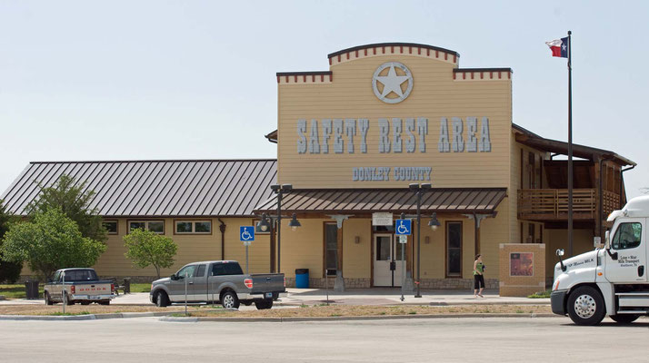 Rest Area Donley County, Texas