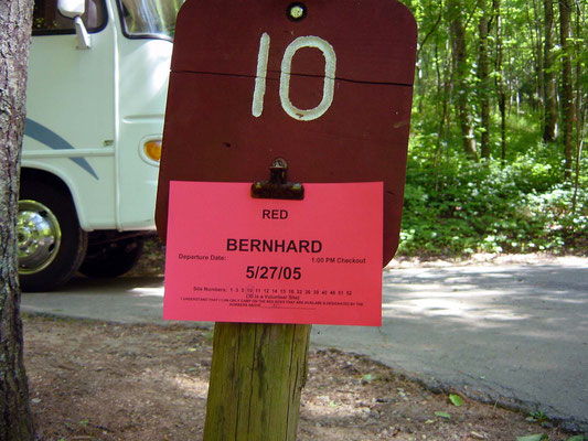 Campsite Little Brook Spur, Unicoi State Park