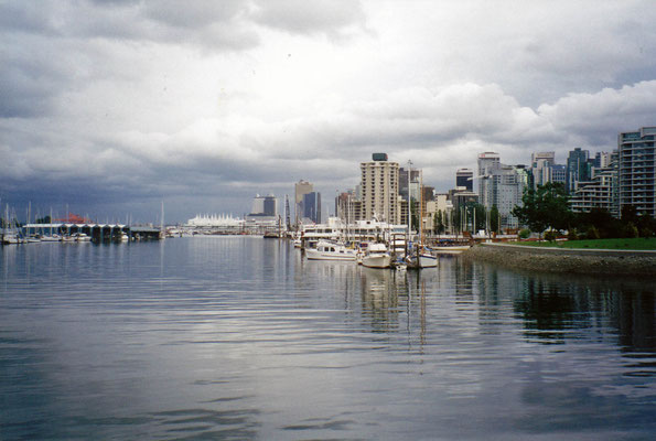 Blick auf Vancouver vom Stanley-Park aus