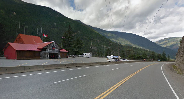 „Gold Rush Trail“, Hell‘s Gate (Google Maps)