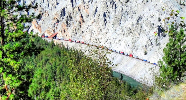 Traintunnels, Skihist Provincial Park
