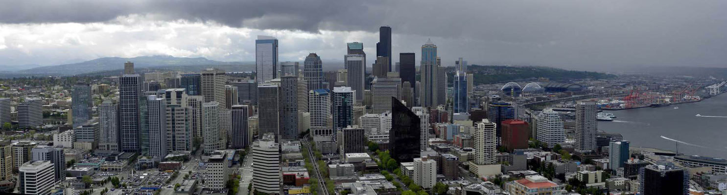 Blick vom Aussichtsturm "Space Needle"