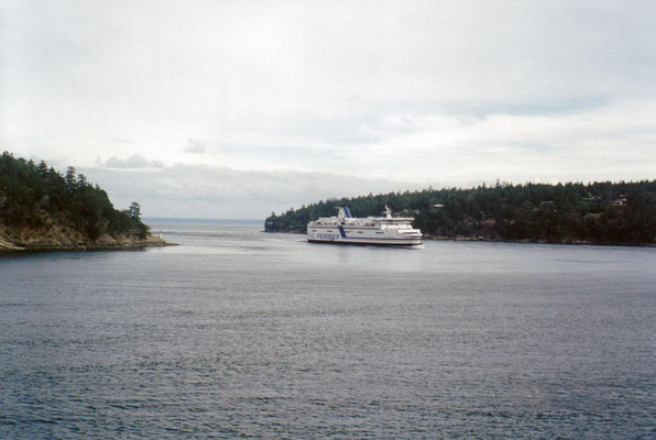 Überfahrt Swartz Bay - Tsawwassen