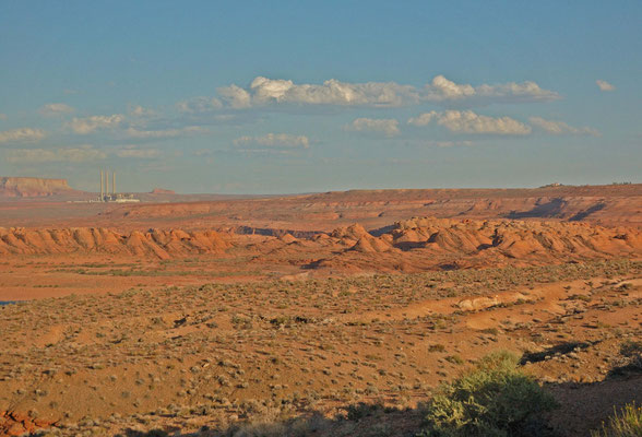 Blick zur Salt River Project-Navajo Generating Station