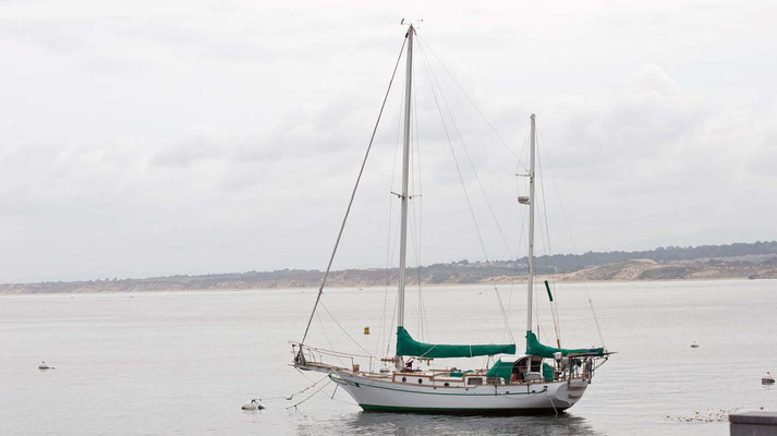 am historischen Hafen von Monterey, California