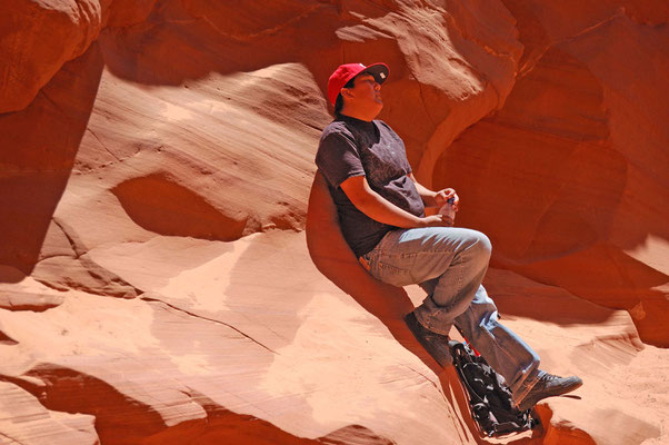 unser Führer, Upper Antelope Canyon